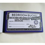 Bedroom Bondage Bucks 30 Coupon Book
