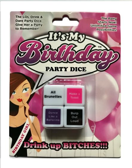 It's My Birthday Party Dice