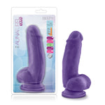 Bold Beefy 7 inch Dildo Purple