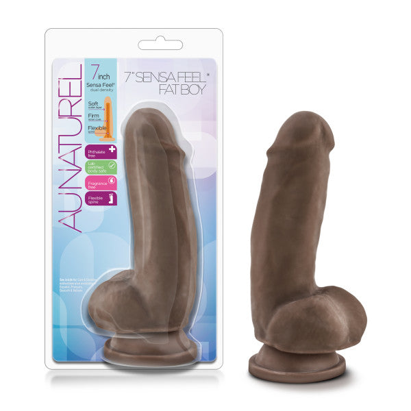 Fat Boy Chocolate Realistic Brown Dildo