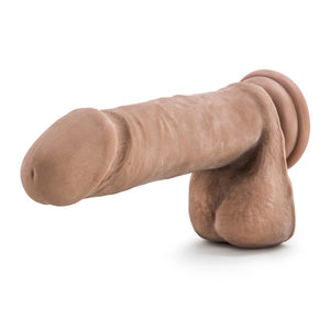 Au Naturel 8 inches Sensa Feel Dildo Brown
