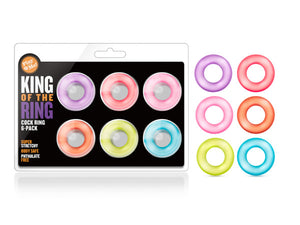 Play With Me King of the Ring 6ct Cock Rings