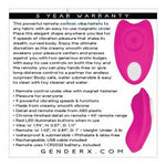 Under the Radar remote control Panty Vibrator