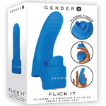Flick It Tongue Blue Vibrator.