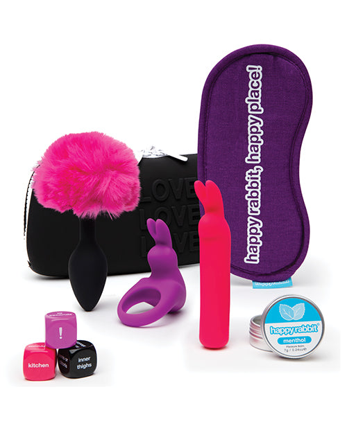 Happy Rabbit Couples Pleasure Kit 7pc SimpleeDiscreet Happy Rabbit Couples Pleasure Kit 7pc SimpleeDiscreet