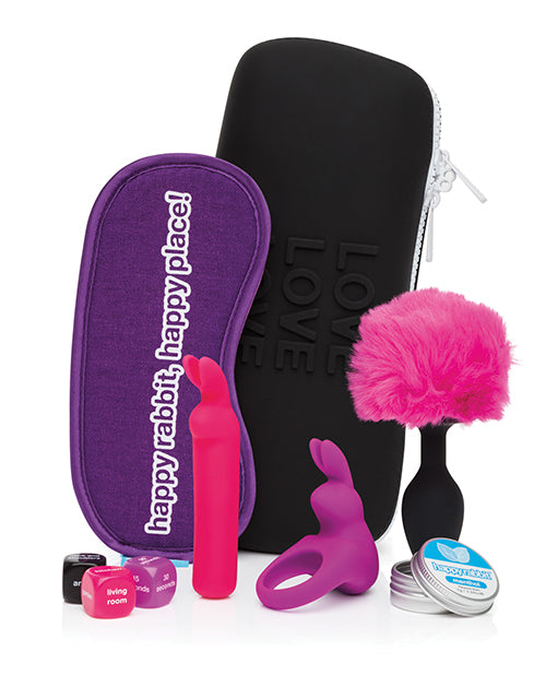 Happy Rabbit Couples Pleasure Kit 7pc SimpleeDiscreet Happy Rabbit Couples Pleasure Kit 7pc SimpleeDiscreet