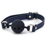 Bondage Couture Ball Gag Blue