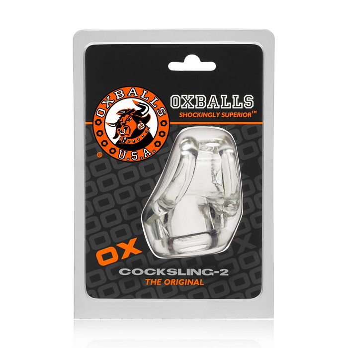 Cocksling 2 Cock & Ball Sling Oxballs Clear