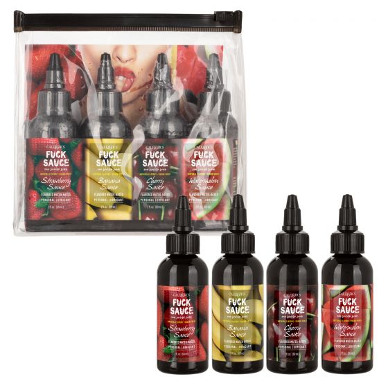 Fuck Sauce Flavored Variety 4 Pk 2 Oz Each