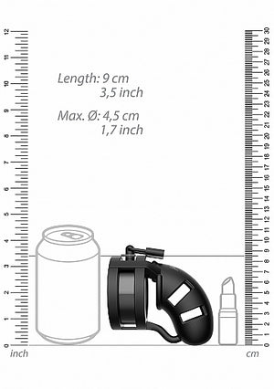 Chastity 3.5 in Silicone Ballsplitter