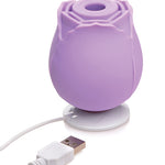 Bloomgasm Wild Rose 10x Purple Suction Clit Stimulator