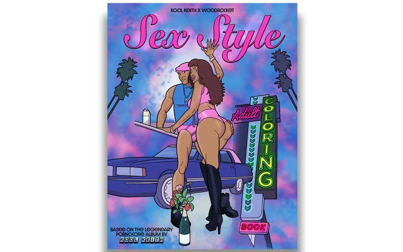 Simplee Discreet Sex Style Coloring Book