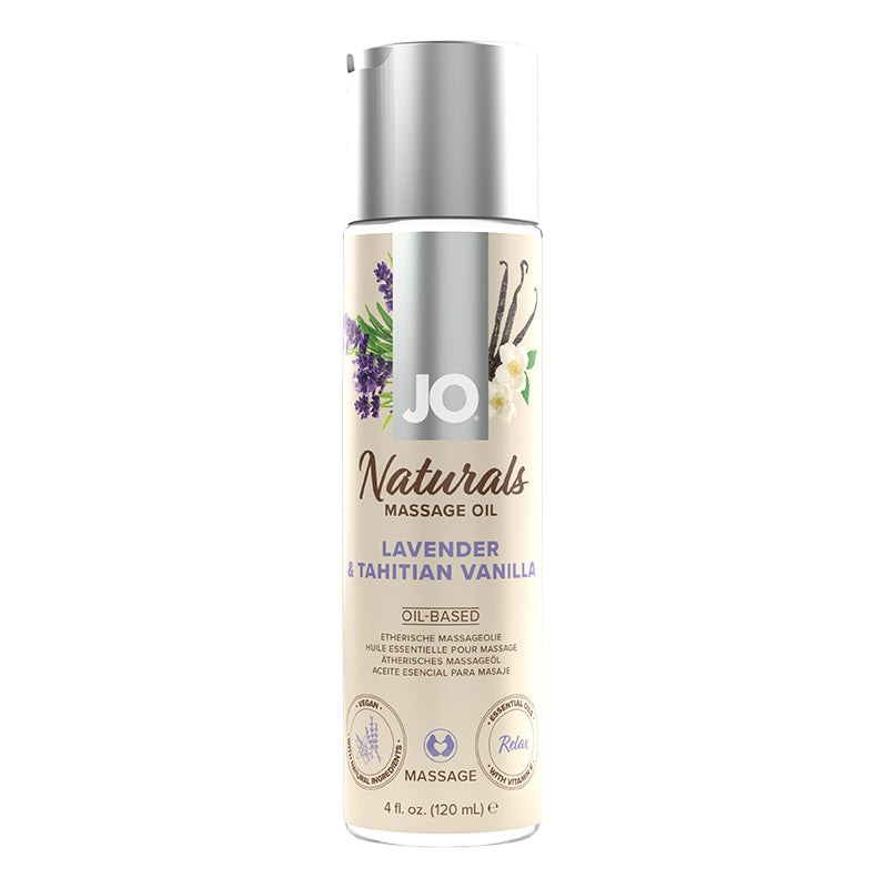 Jo Naturals Massage Oil Lavender & Vanilla